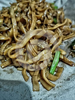 Delicated soysauce noodle