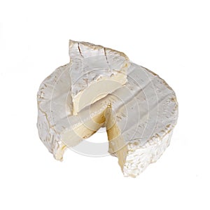 Delicios Camembert cheese, isolation