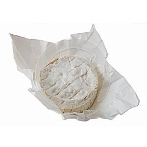 Delicios Camembert cheese, isolation