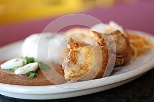 Delicioso prato de comida