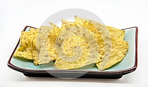 Delicious appetizer corn tortillas