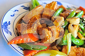 Delicious Asian bean curd