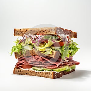 Delicious Beef Salad Sandwich With Hasselblad H6d-400c