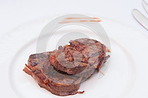 Delicious beef steakes