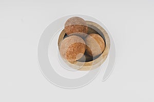 Delicious buÃ±uelo traditional Colombian food photo