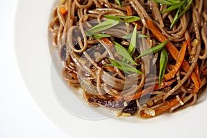 Delicious buckwheat noodles