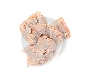 Delicious canned tuna chunks