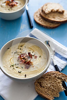 Delicious celeriac soup