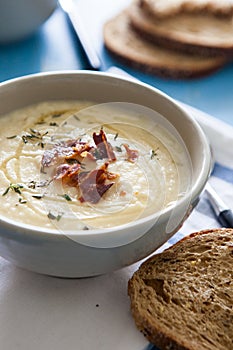 Delicious celeriac soup