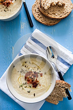 Delicious celeriac soup