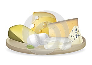 Vynikajúca syr doska 