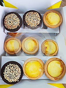 Delicious cheese tarts