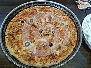 Delicious cheez pizza