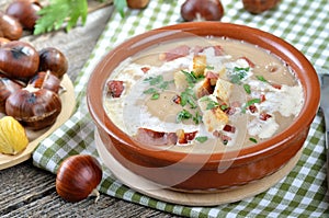 Delicious Chestnut Soup
