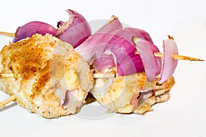 Delicious chicken rolls stuffed