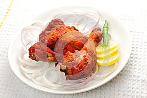 Delicious chicken tandoori -Arabian foods.