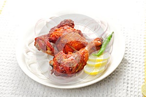 Delicious chicken tandoori -Arabian foods.