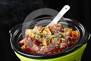 Delicious Chinese food, Mapo Tofu photo