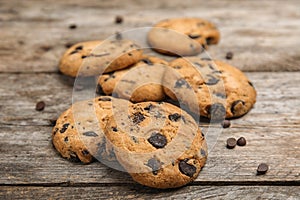 Delicious chocolate chip cookies