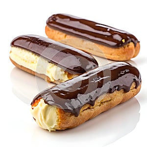 Delicious Chocolate Eclairs