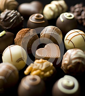 Eccellente cioccolato praline 