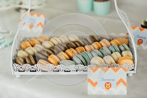 DElicious colored macaroons