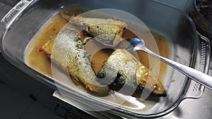 Delicious Cooked Milkfish Dish