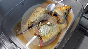 Delicious Cooked Milkfish Dish