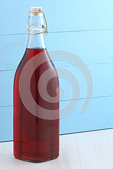 Delicious cranberry juice