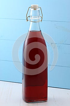 Delicious cranberry juice