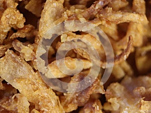 delicious delicious crunchy fried onion natural tasty different photo