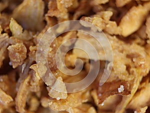 delicious delicious crunchy fried onion natural tasty different photo