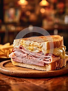 Delicious Cuban Cubano Sandwich photo