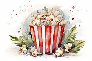 Delicious Delights: A Visual Feast of Popcorn and Interconnected