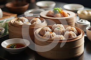 Delicious Dim Sum Food: A Taste of Asia on a Plate.