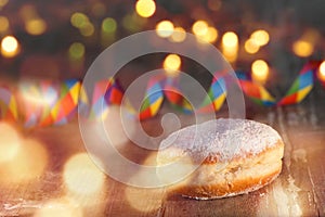 Delicious donuts for carnival