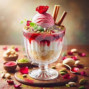 Delicious falooda Drink