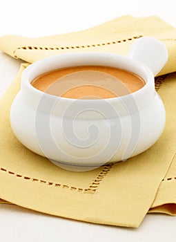 Delicious french lobster bisque photo