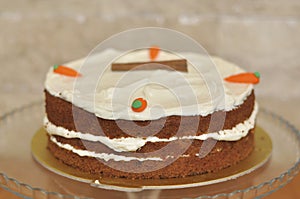 Delicious Fresh baked Carrot Cake