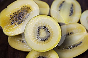 Delicious and Fresh Golden Kiwi Fruit