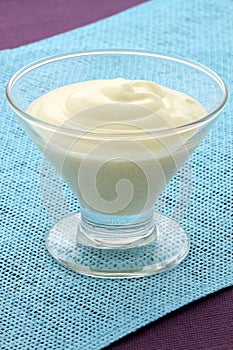 Delicious fresh yogurt