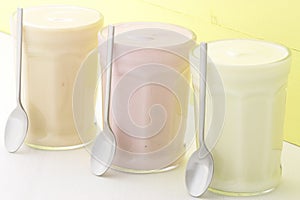 Delicious fresh yogurt