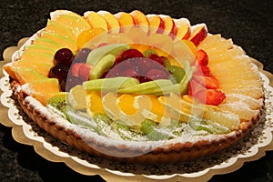 Delicious fruit cake