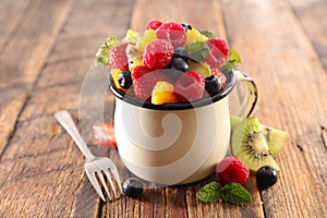 Delicious fruit salad