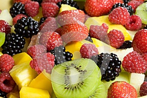 Delicious fruit salad