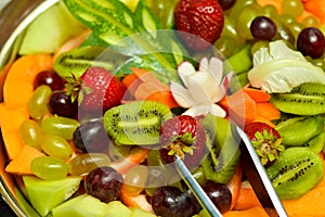 Delicious fruit salad
