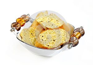 Delicious garlic bread