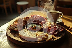 Delicious German Breakfast Spread