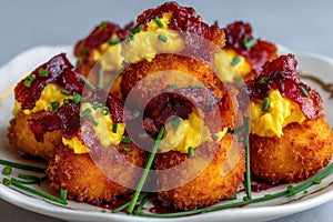 Fried Potatoes with Bacon & Eggs