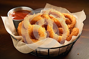 Delicious Golden Onion Rings